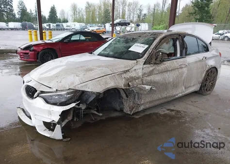 2018 BMW M3 Cs из США, поврежденный, VIN WBS8M9C53J5K99144